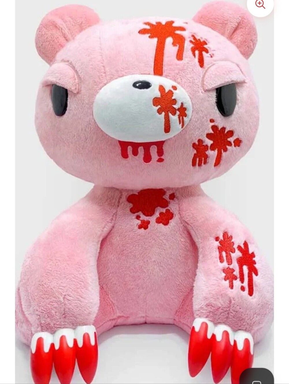 Killstar x Gloomy Bear Kreeptures plush- Blood. NWT. New in bag. Smoke and pet f